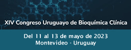 XIV Congreso Uruguayo de Bioquímica Clínica